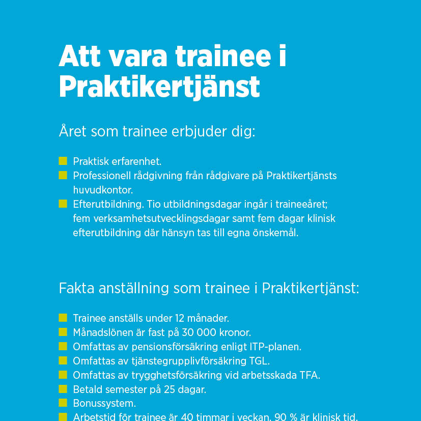 Grafisk form/original till Praktikertjänst